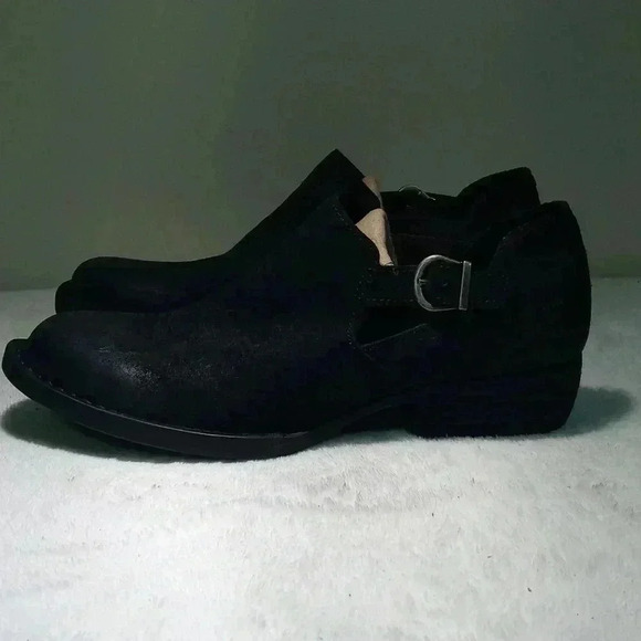 Born Nolina Leather Booties Ankle Boots - Picture 2 of 7